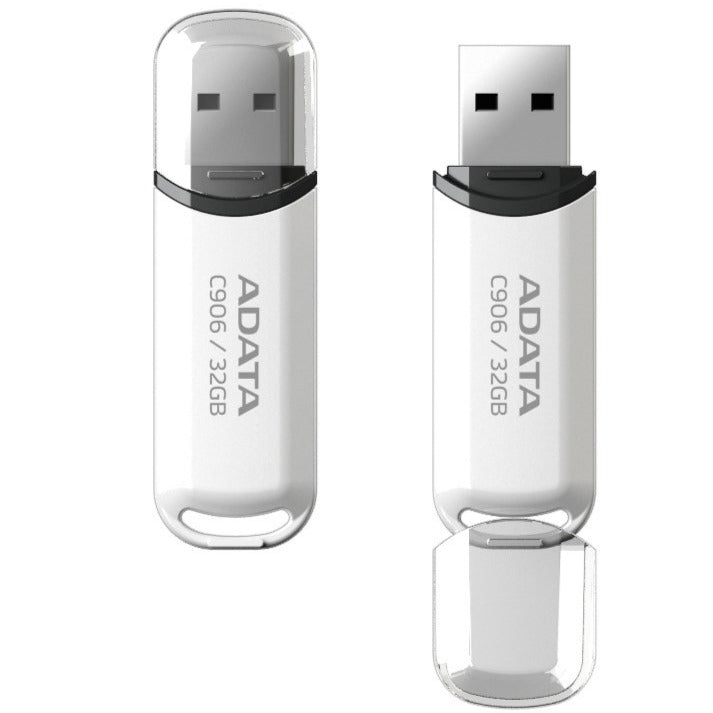 ADATA C906 USB 2.0 Flash Drive - AC906-32G-RWH - USB Flash Drives - alnabaa.com - النبع