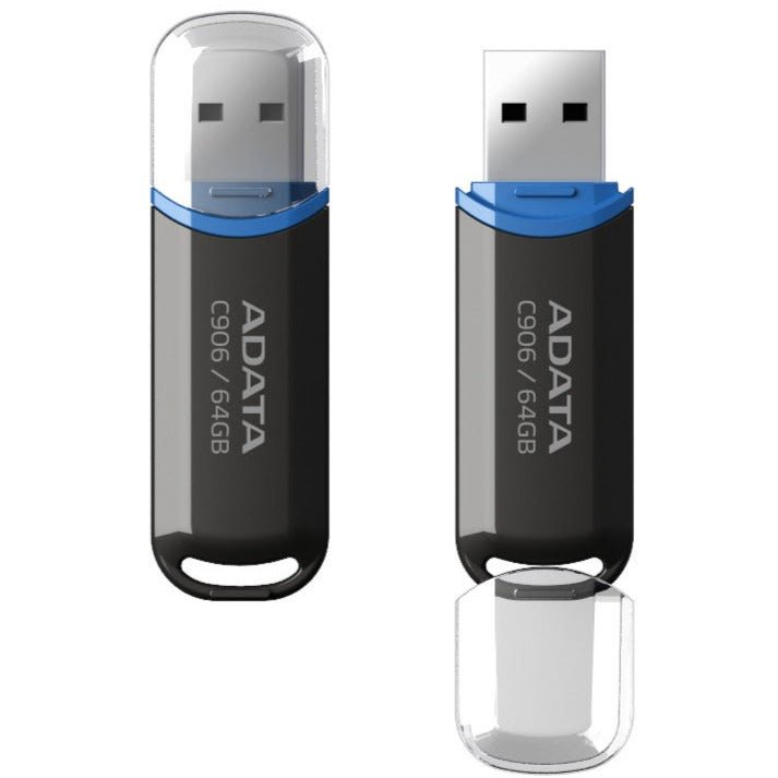 ADATA C906 USB 2.0 Flash Drive - AC906-64G-RBK - USB Flash Drives - alnabaa.com - النبع