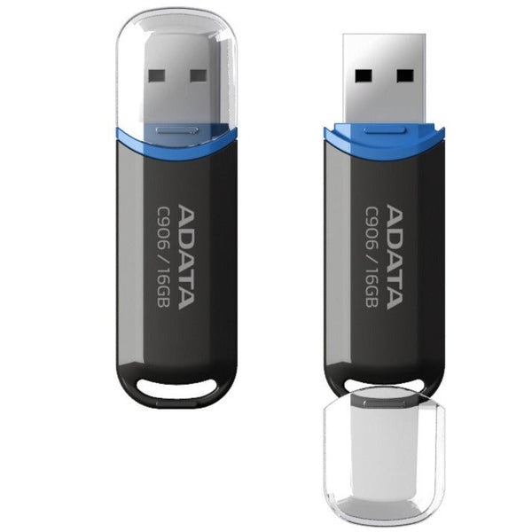 ADATA C906 USB 2.0 Flash Drive - AC906-16G-RBK - USB Flash Drives - alnabaa.com - النبع