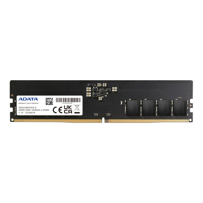 ADATA DDR5 4800MHz - 32GB (32GB x1) - U-DIMM Desktop RAM - AD5U480032G-S - Memory RAM - alnabaa.com - النبع