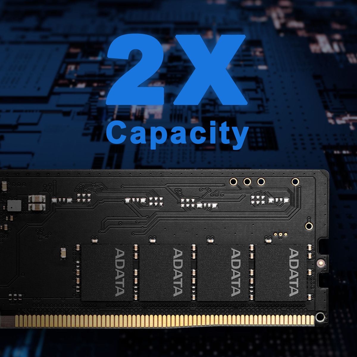 ADATA DDR5 Memory Module - 16GB (1x 16GB) - U-DIMM - 5600MHz - AD5U560016G-S - Memory RAM - alnabaa.com - النبع