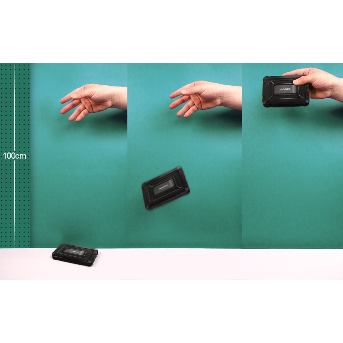 ADATA ED600 External 2.5" HDD + SSD Enclosure - AED600-U31-CBK - Hard Drive Enclosures - alnabaa.com - النبع