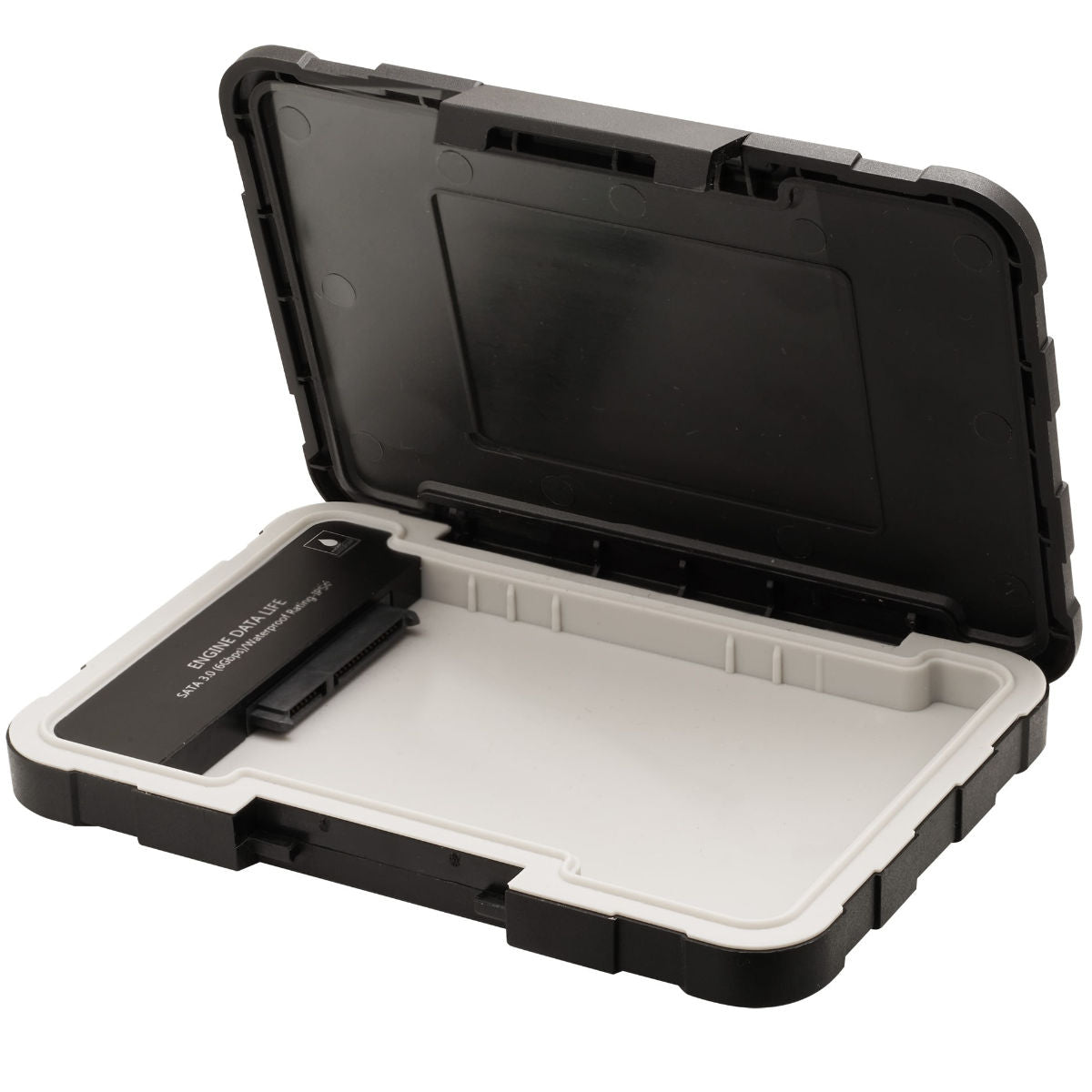 ADATA ED600 External 2.5" HDD + SSD Enclosure - AED600-U31-CBK - Hard Drive Enclosures - alnabaa.com - النبع