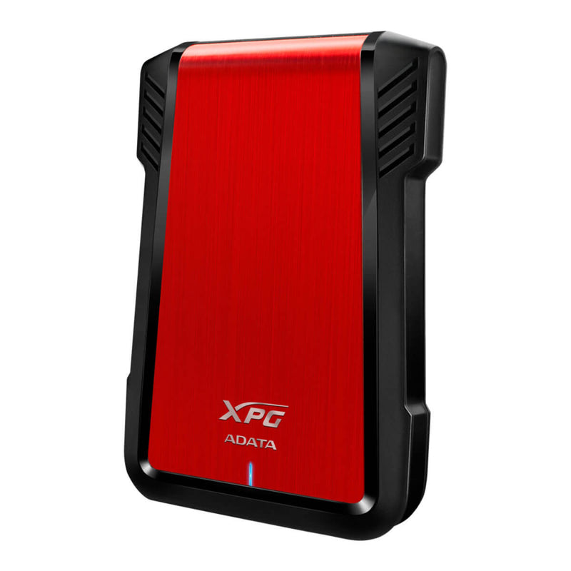 ADATA EX500 2.5" External HDD/SSD Enclosure - Red - AEX500U3-CRD - Hard Drive Enclosures - alnabaa.com - النبع