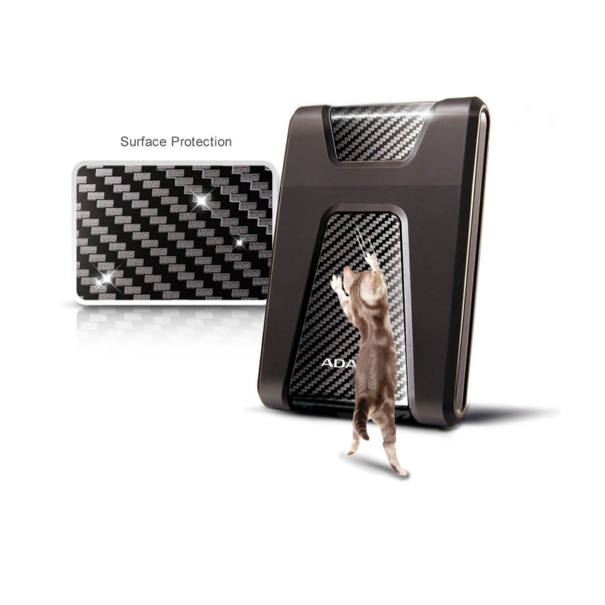 ADATA HD650 Anti-Shock External Hard Drive - AHD650-1TU31-CBK - External Hard Drives - alnabaa.com - النبع