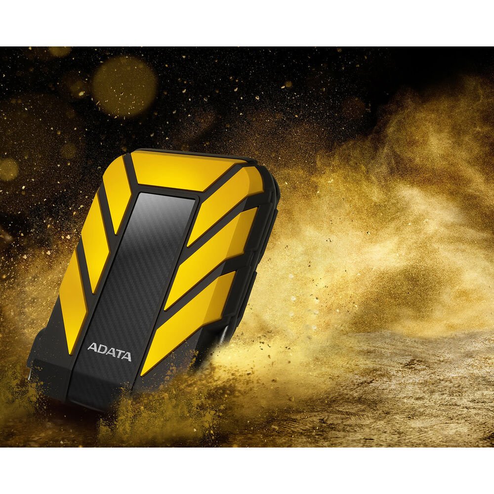 ADATA HD710 Pro USB 3.2 Gen 1 IP68 Rugged External Hard Drive - AHD710P-1TU31-CYL - External Hard Drives - alnabaa.com - النبع