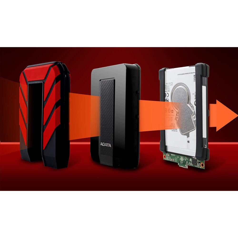 ADATA HD710 Pro USB 3.2 Gen 1 IP68 Rugged External Hard Drive - AHD710P-1TU31-CRD - External Hard Drives - alnabaa.com - النبع