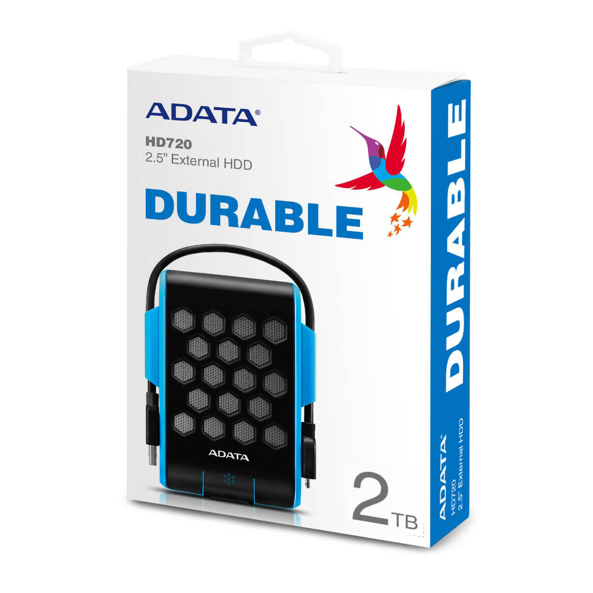 ADATA HD720 External Hard Drive - 2TB - AHD720-2TU31-CBL - External Hard Drives - alnabaa.com - النبع