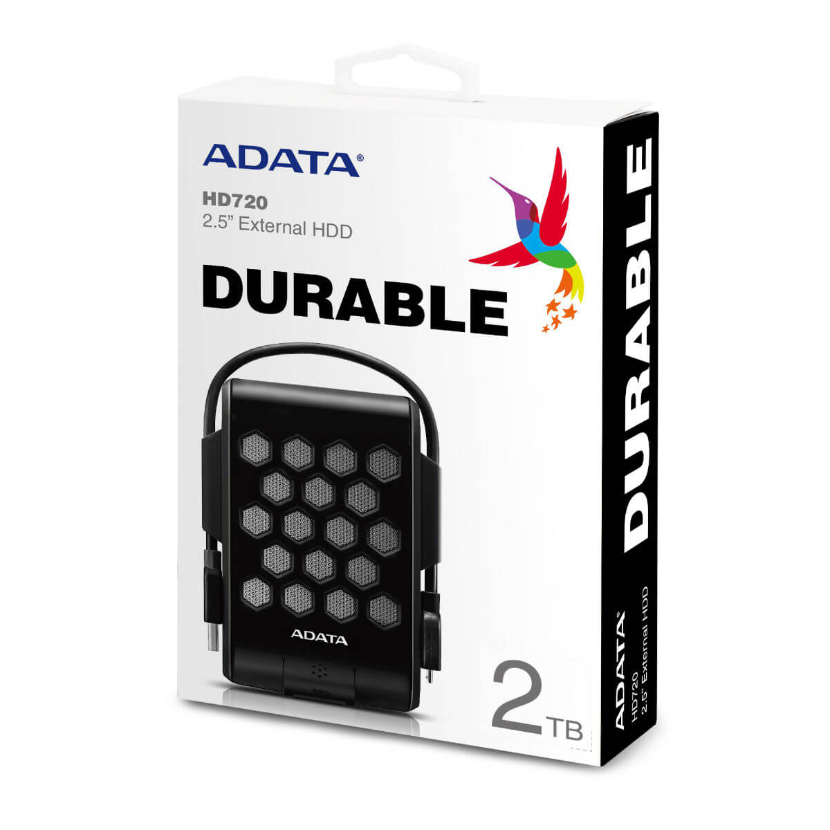 ADATA HD720 External Hard Drive - 2TB - AHD720-2TU31-CBK - External Hard Drives - alnabaa.com - النبع