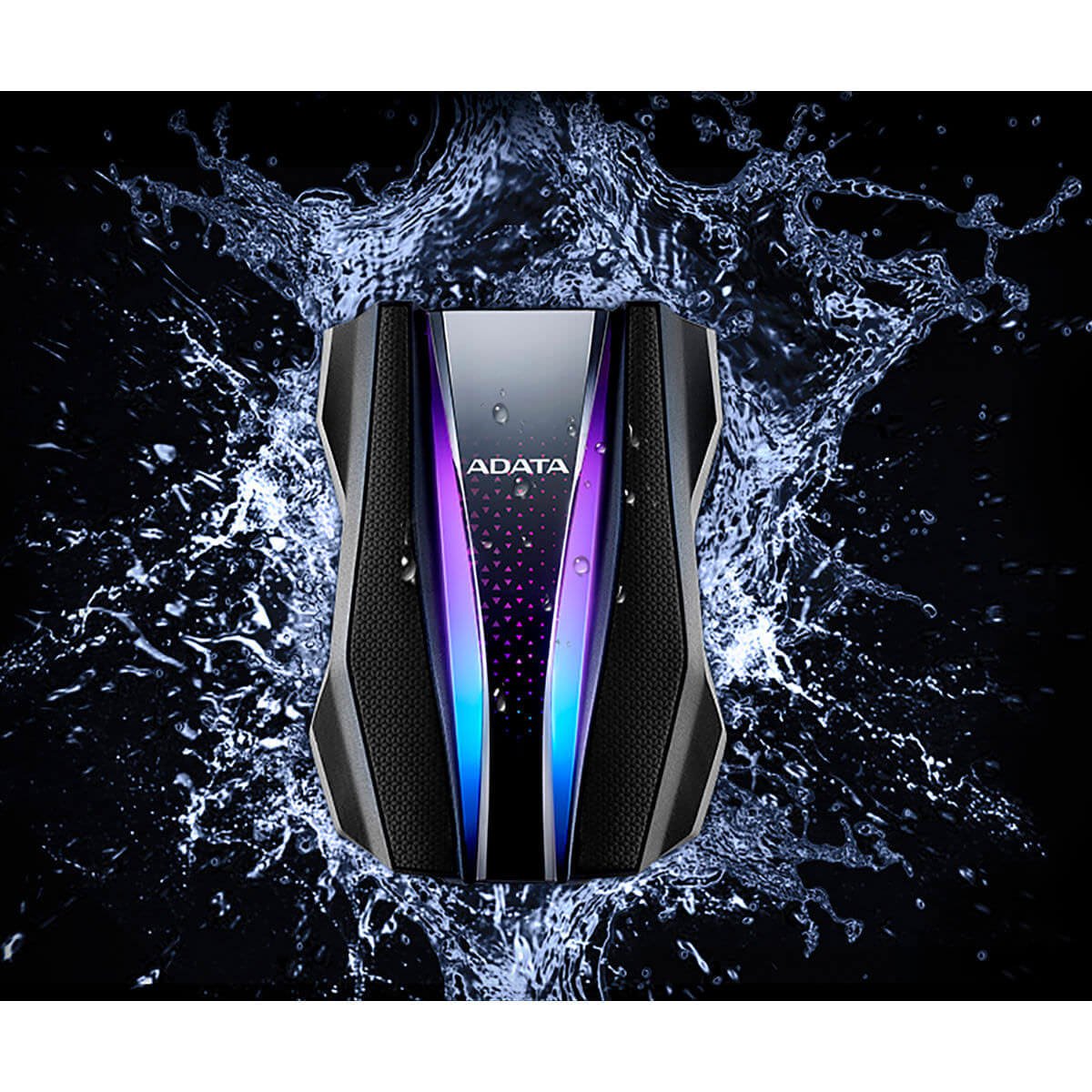 ADATA HD770G RGB External Hard Drive - 2TB - AHD770G-2TU32G1-CBK - External Hard Drives - alnabaa.com - النبع