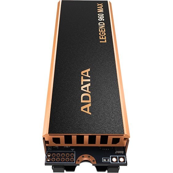 ADATA Legend 960 Max PCIe Gen4 x4 M.2 2280 with 7.35mm Heat Sink Solid State Drive - ALEG-960M-1TCS - Internal SSD - alnabaa.com - النبع