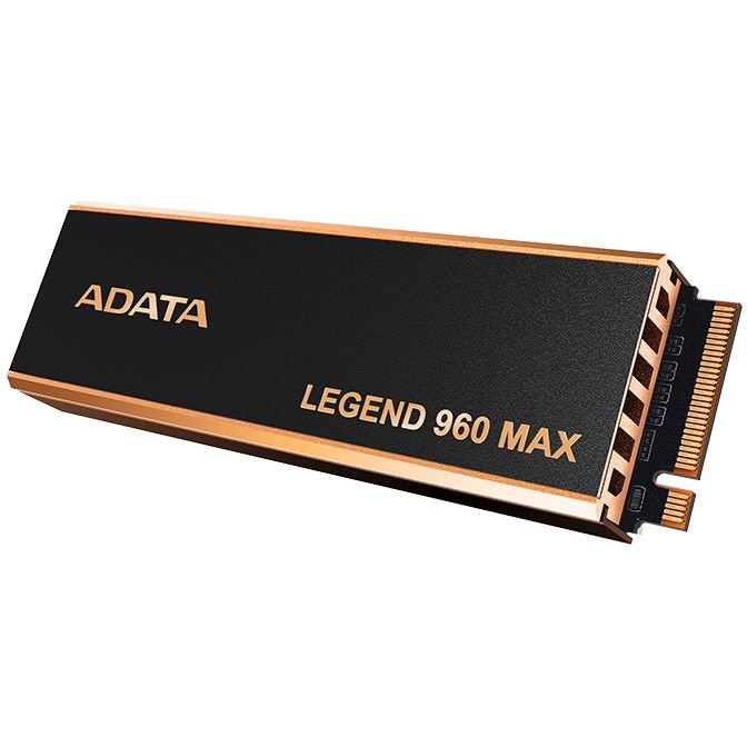 ADATA Legend 960 Max PCIe Gen4 x4 M.2 2280 with 7.35mm Heat Sink Solid State Drive - ALEG-960M-1TCS - Internal SSD - alnabaa.com - النبع