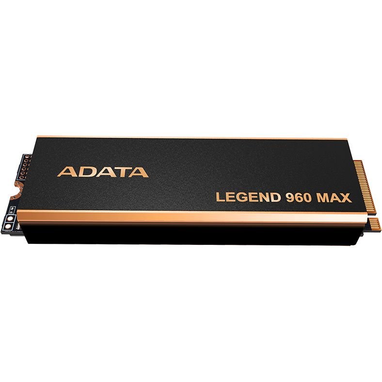 ADATA Legend 960 Max PCIe Gen4 x4 M.2 2280 with 7.35mm Heat Sink Solid State Drive - ALEG-960M-1TCS - Internal SSD - alnabaa.com - النبع