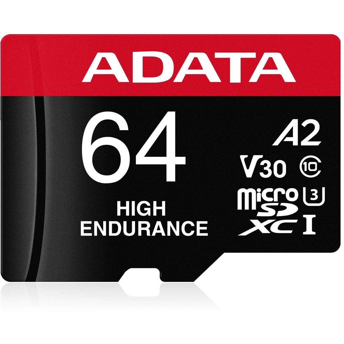 ADATA Memory Card SD 6.0 with Adapter - 64GB - microSDXC/SDHC UHS-I - AUSDX64GUI3V30SHA2-RA1 - Memory Cards - alnabaa.com - النبع