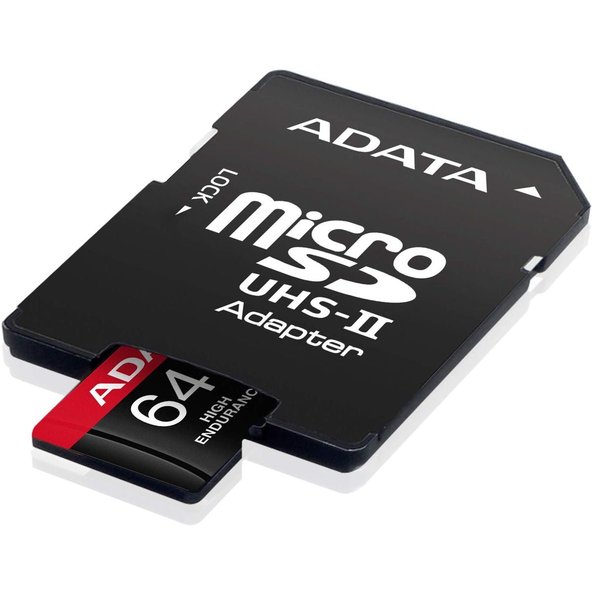 ADATA Memory Card SD 6.0 with Adapter - 64GB - microSDXC/SDHC UHS-I - AUSDX64GUI3V30SHA2-RA1 - Memory Cards - alnabaa.com - النبع