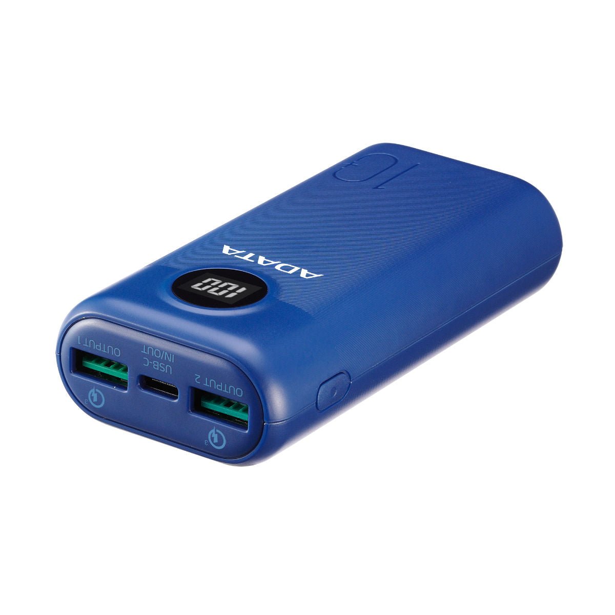 ADATA P10000QCD Qualcomm QC 3.0 & USB PD 3.0 Power Bank - 10000mAh - AP10000QCD-DGT-CDB - Portable Power Banks - alnabaa.com - النبع