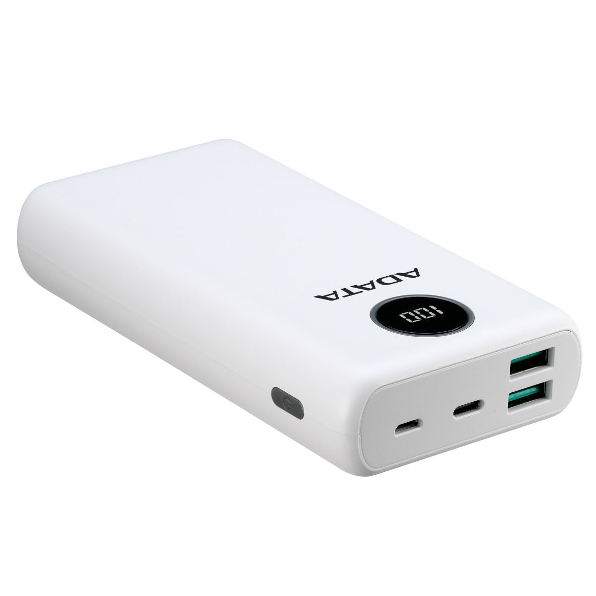 ADATA P20000QCD Qualcomm QC 3.0 & USB PD 3.0 Power Bank - 20000mAh - AP20000QCD-DGT-CWH - Portable Power Banks - alnabaa.com - النبع