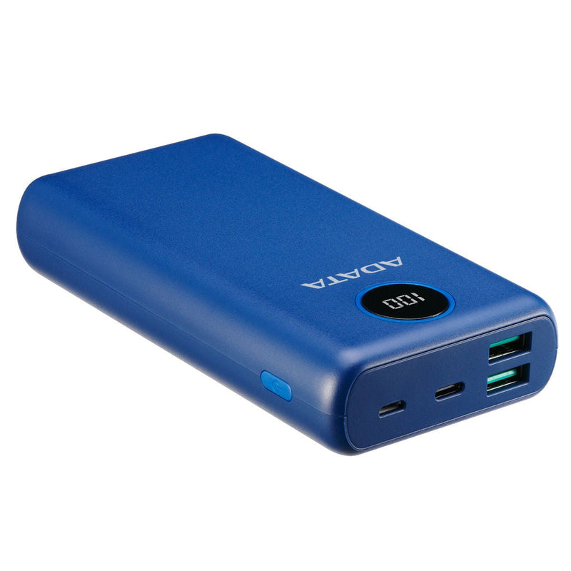 ADATA P20000QCD Qualcomm QC 3.0 & USB PD 3.0 Power Bank - 20000mAh - AP20000QCD-DGT-CDB - Portable Power Banks - alnabaa.com - النبع