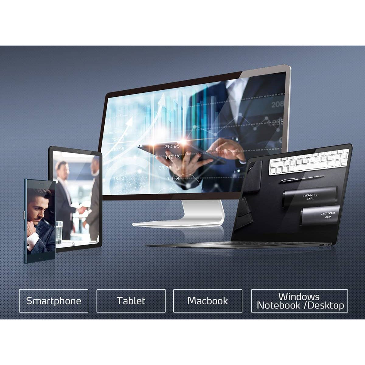 ADATA SE760 USB 3.2 Gen 2 External Solid State Drive - ASE760-512GU32G2-CTI - External SSD - alnabaa.com - النبع