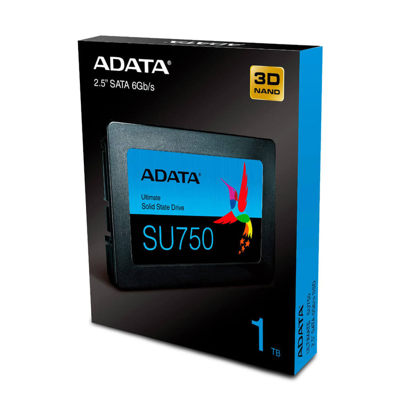 ADATA SU750 2.5" 3D NAND Internal SSD - 1TB - ASU750SS-1TT-C - Internal SSD - alnabaa.com - النبع