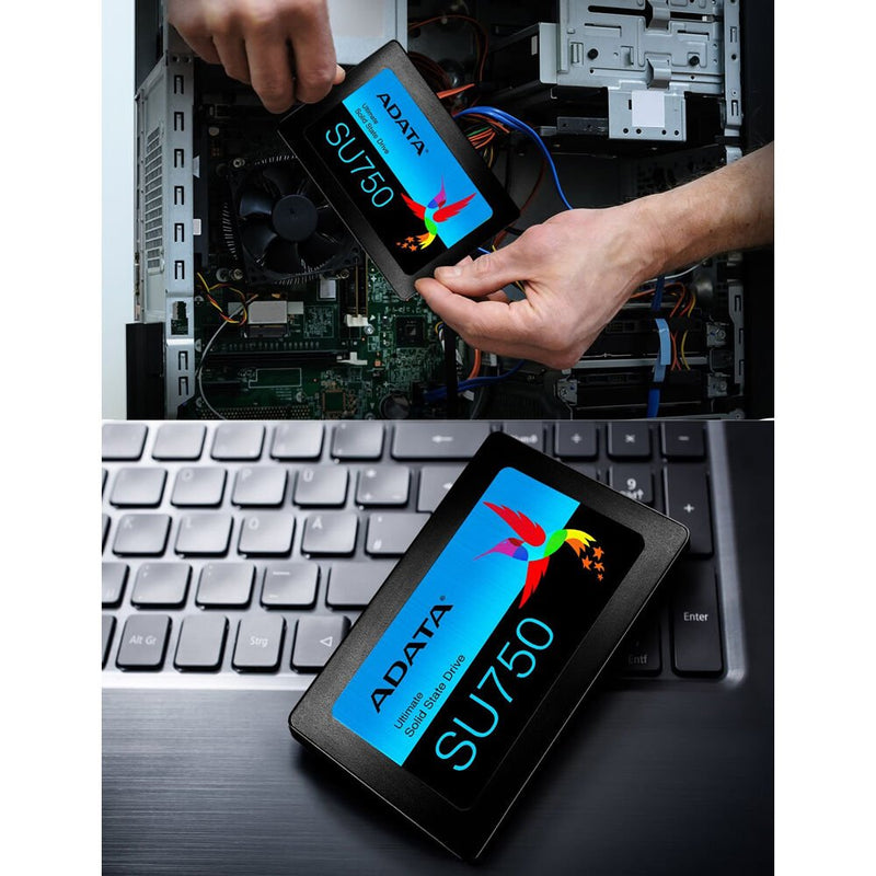 ADATA SU750 2.5" 3D NAND Internal SSD - 256GB - ASU750SS-256GT-C - Internal SSD - alnabaa.com - النبع