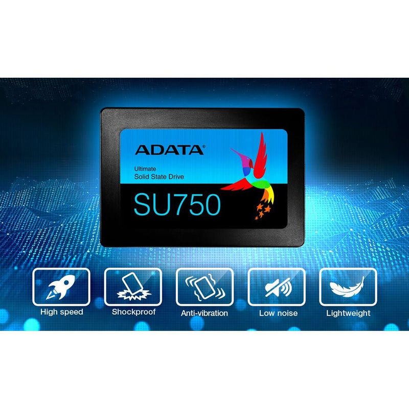 ADATA SU750 2.5" 3D NAND Internal SSD - 256GB - ASU750SS-256GT-C - Internal SSD - alnabaa.com - النبع