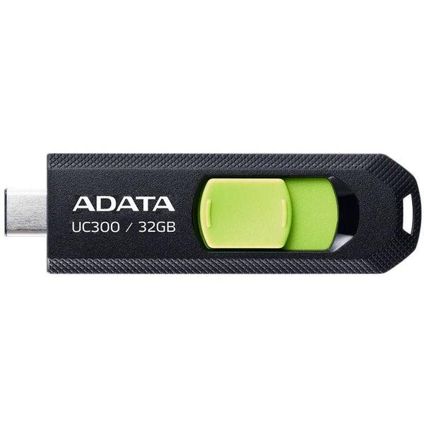ADATA UC300 Type-C USB 3.2 Flash Drive up to 5Gbps - ACHO-UC300-32G-RBK - USB Flash Drives - alnabaa.com - النبع