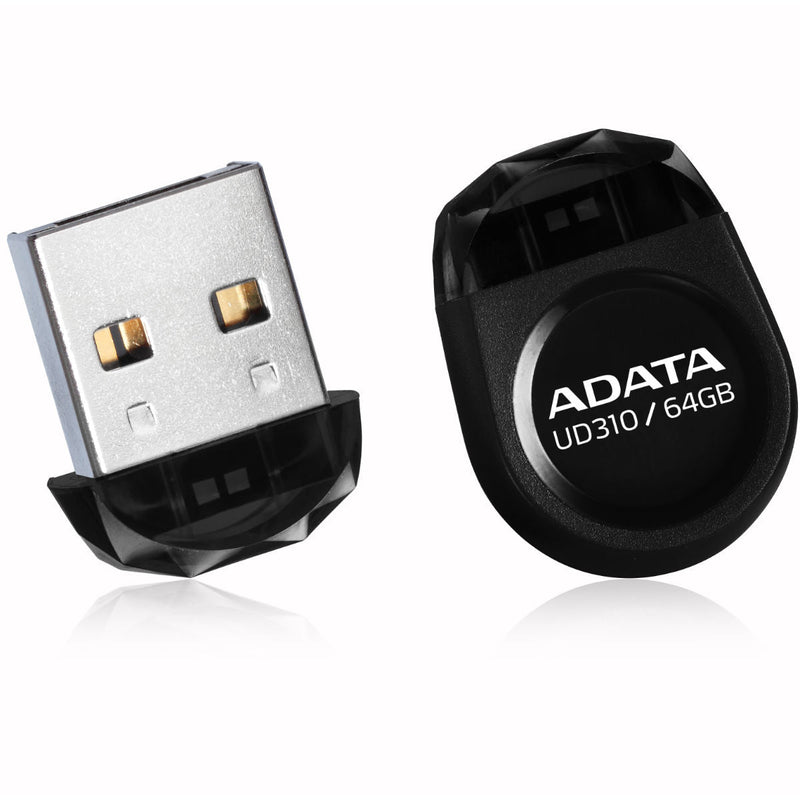 ADATA UD310 USB 2.0 Flash Drive - AUD310-64G-RBK - USB Flash Drives - alnabaa.com - النبع