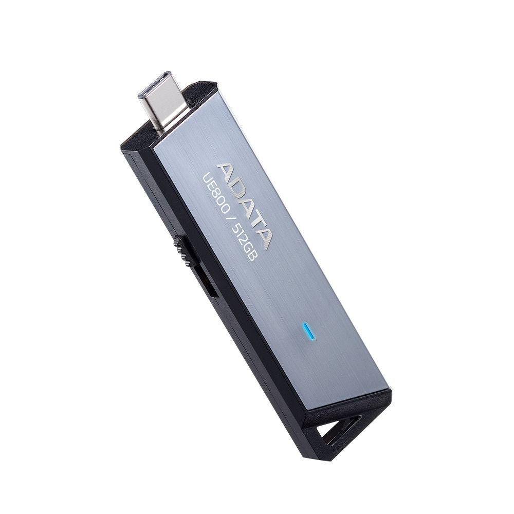 ADATA UE800 USB-C 1000MB/s USB 3.2 Gen2 Flash Drive - AELI-UE800-128G-CSG - USB Flash Drives - alnabaa.com - النبع