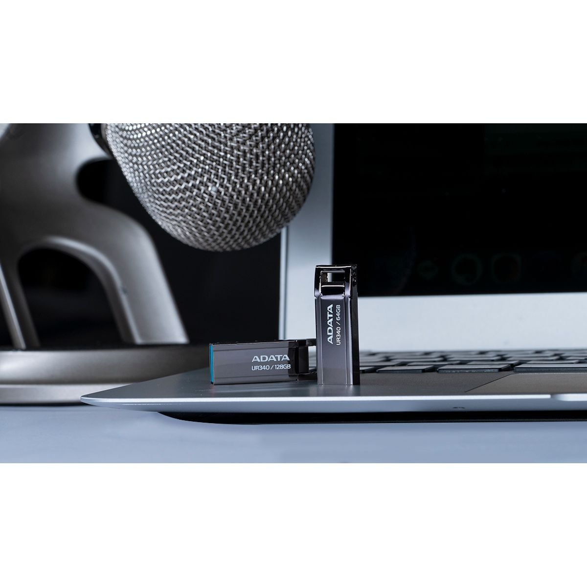 ADATA UR340 Waterproof USB Flash Drive - AROY-UR340-128GBK - USB Flash Drives - alnabaa.com - النبع