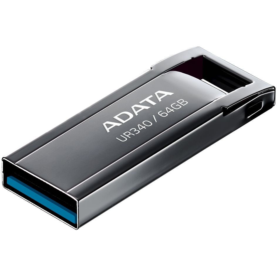 ADATA UR340 Waterproof USB Flash Drive - AROY-UR340-64GBK - USB Flash Drives - alnabaa.com - النبع