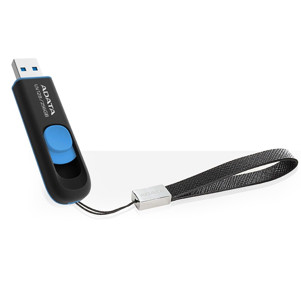 ADATA UV128 USB 3.2 Flash Drive - AUV128-16G-RBE - USB Flash Drives - alnabaa.com - النبع