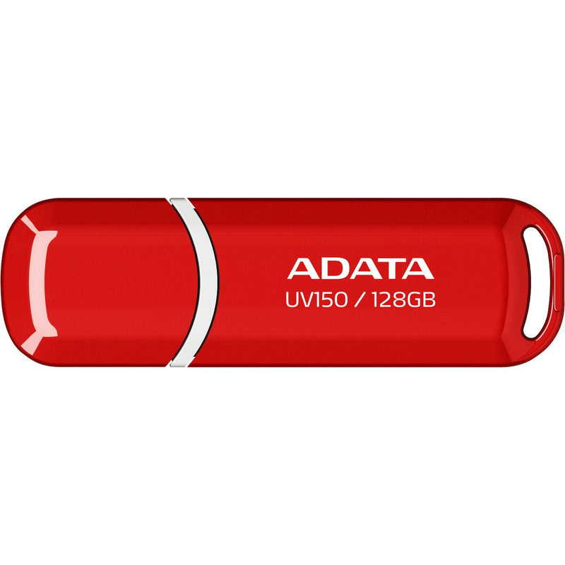 ADATA UV150 USB 3.2 Snap-on Cap Flash Drive - AUV150-64G-RRD - USB Flash Drives - alnabaa.com - النبع