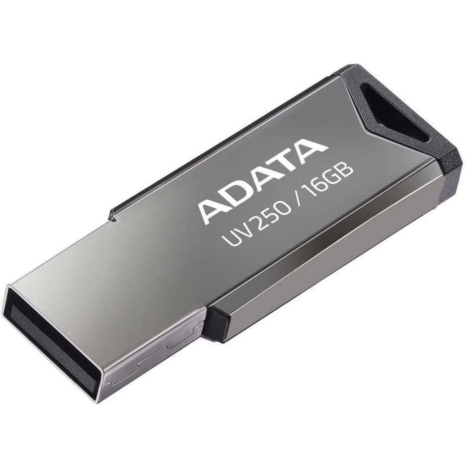 ADATA UV250 USB 2.0 Flash Drive - 16GB - AUV250-16G-RBK - USB Flash Drives - alnabaa.com - النبع