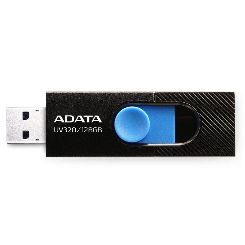 ADATA UV320 USB 3.2 Flash Drive - AUV320-128G-RBKBL - USB Flash Drives - alnabaa.com - النبع