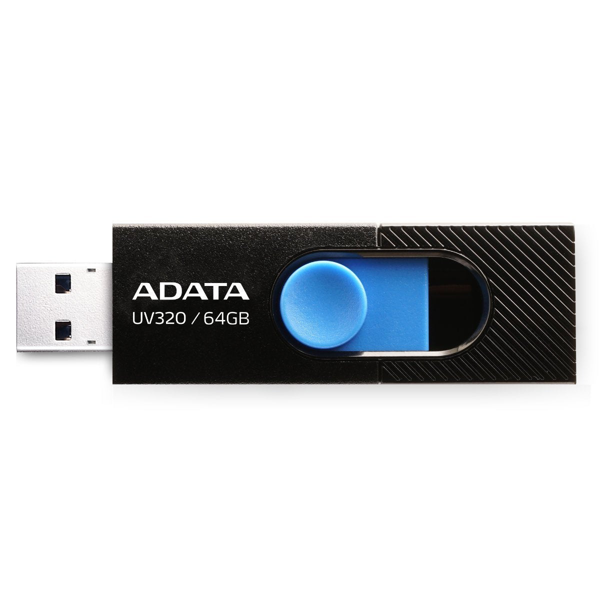 ADATA UV320 USB 3.2 Flash Drive - AUV320-64G-RBKBL - USB Flash Drives - alnabaa.com - النبع