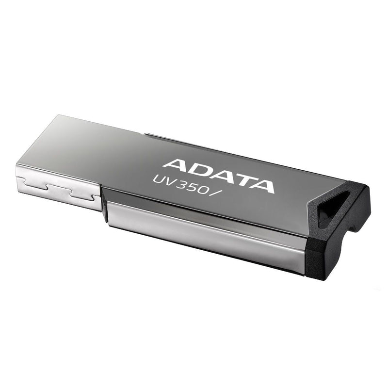 ADATA UV350 Metal USB 3.2 Flash Drive - AUV350-32G-RBK - USB Flash Drives - alnabaa.com - النبع