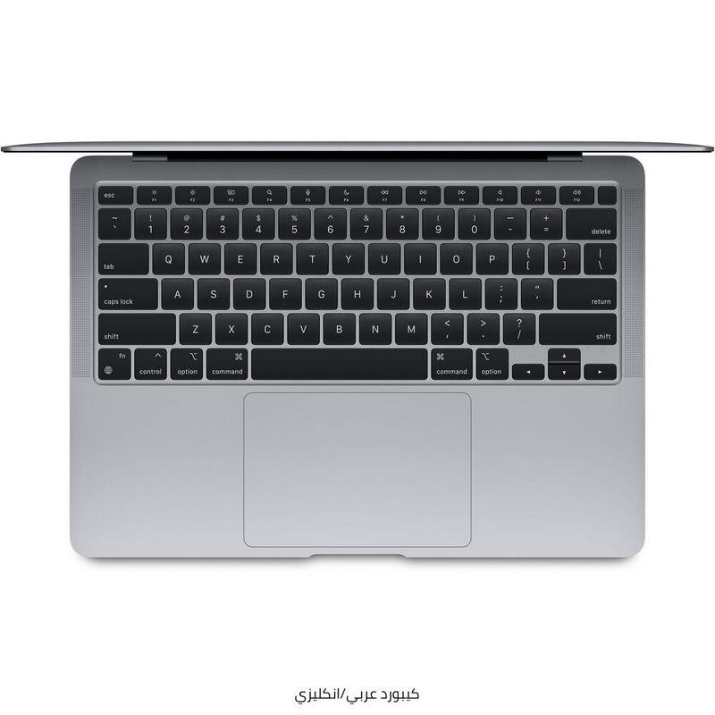 Apple 13.3" MacBook Air - M1 8-Core - 8GB RAM - 256GB SSD - Arabic (Space Gray) - MGN63AB/A - Laptops - alnabaa.com - النبع