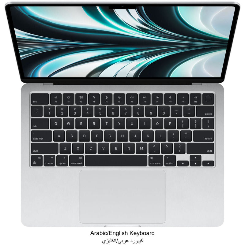 Apple 13.6" MacBook Air - M2 8-Core - 8GB RAM - 256GB SSD - 8-Core GPU - Arabic