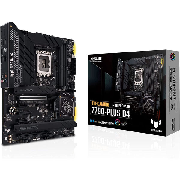 ASUS TUF GAMING Z790-PLUS D4 ATX Motherboard - 90MB1CQ0-M0EAY0 - Motherboards - alnabaa.com - النبع