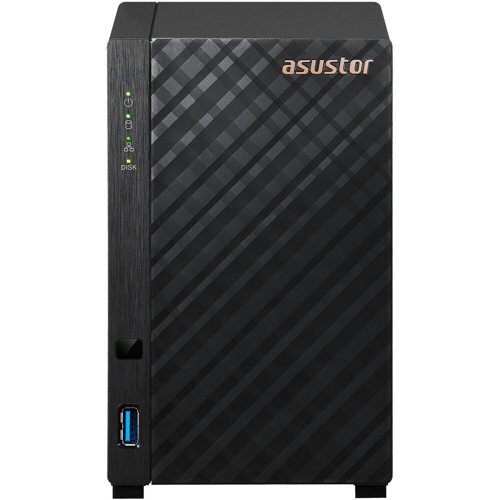 Asustor DRIVESTOR 2 ,Tower-2-Bay NAS Storage - AS1102T - NAS - alnabaa.com - النبع