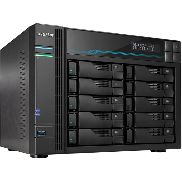 Asustor Lockerstor 10 Pro , Tower-10-Bay NAS Enclosure - AS7110T - NAS - alnabaa.com - النبع