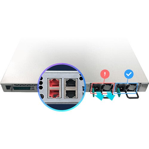 Asustor Lockerstor 4RS 4-Bay 1U Rackmount NAS Enclosure - AS6204RS - NAS - alnabaa.com - النبع