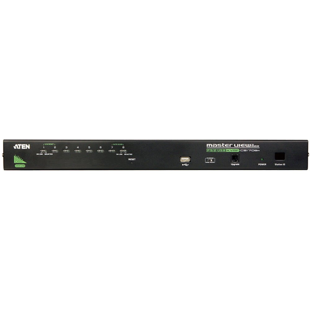 ATEN 8-Port PS/2-USB KVM Switch - CS1708A - CS1708A - Switches - alnabaa.com - النبع
