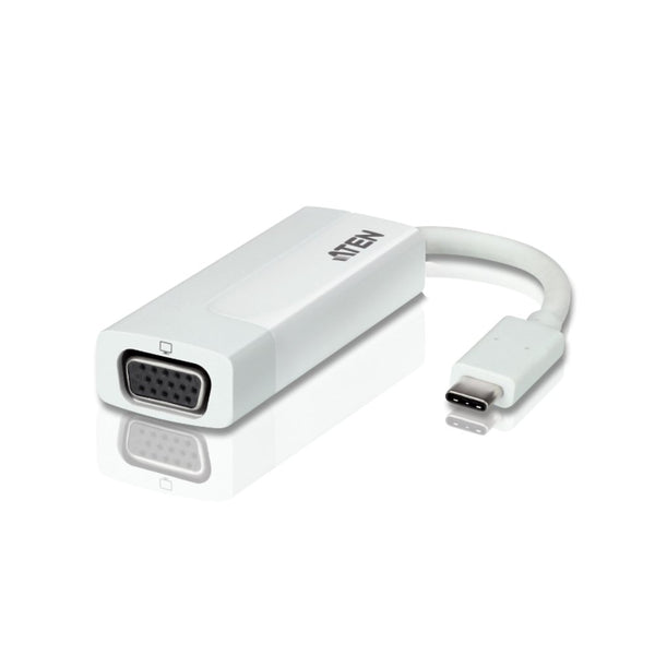 ATEN USB-C to VGA Adapter - UC3002 - Adapters - alnabaa.com - النبع