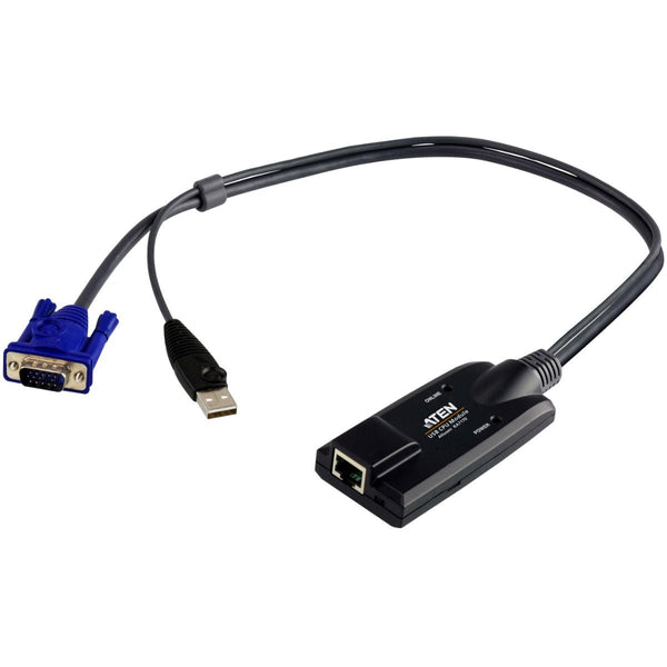 ATEN USB VGA KVM Adapter - KA7170 - KA7170 - KVM Cables - alnabaa.com - النبع