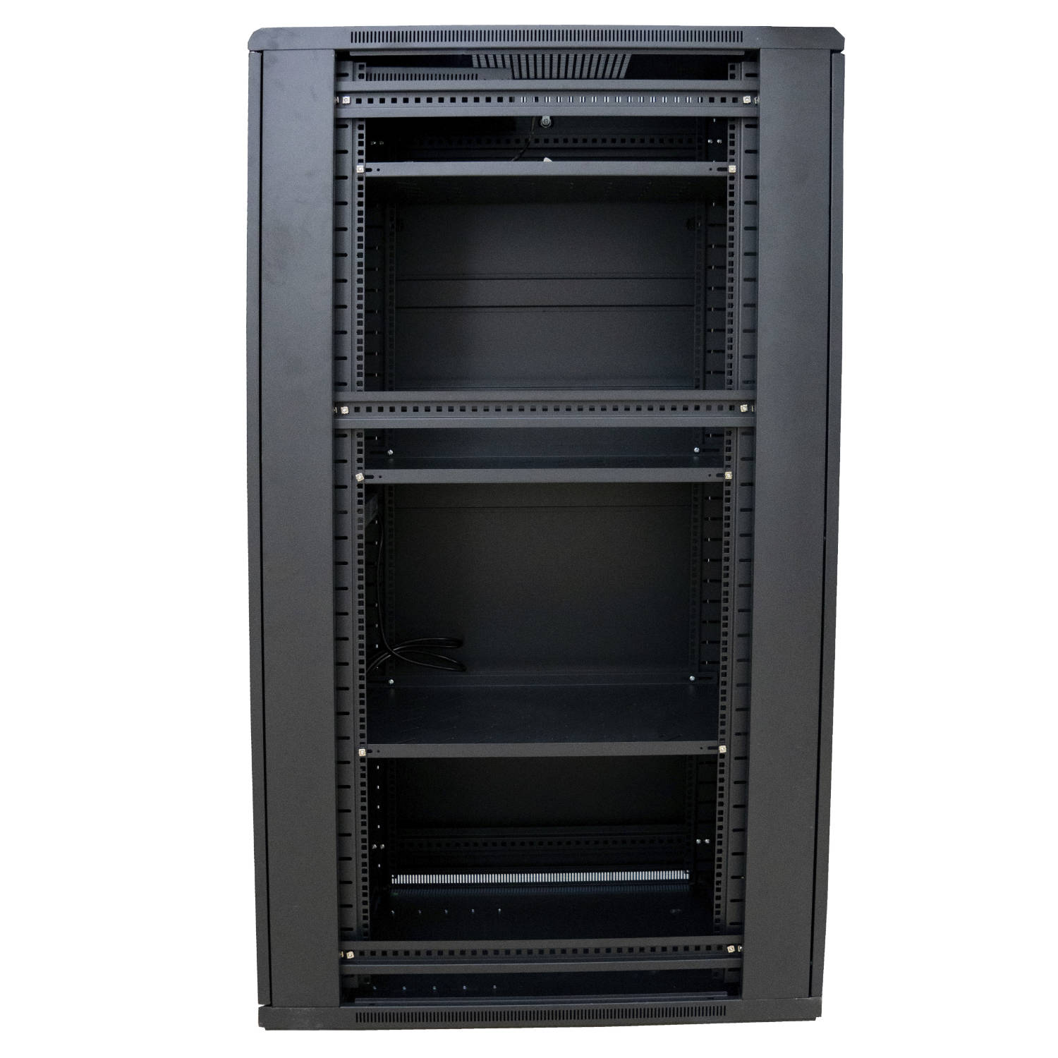 Atlantic 37U Server Rack Cabinet - 100cm Deep Enclosure -Grill - AT6037GR-BK - Rack - Cabinet - alnabaa.com - النبع