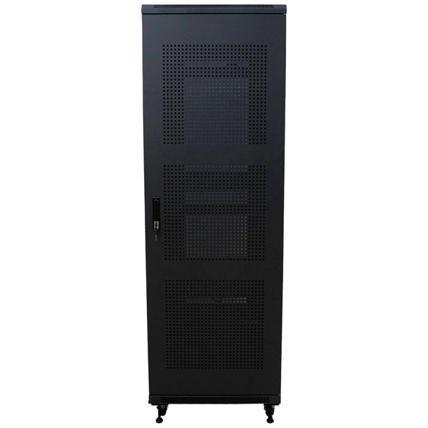 Atlantic 37U Server Rack Cabinet - 100cm Deep Enclosure -Grill - AT6037GR-BK - Rack - Cabinet - alnabaa.com - النبع