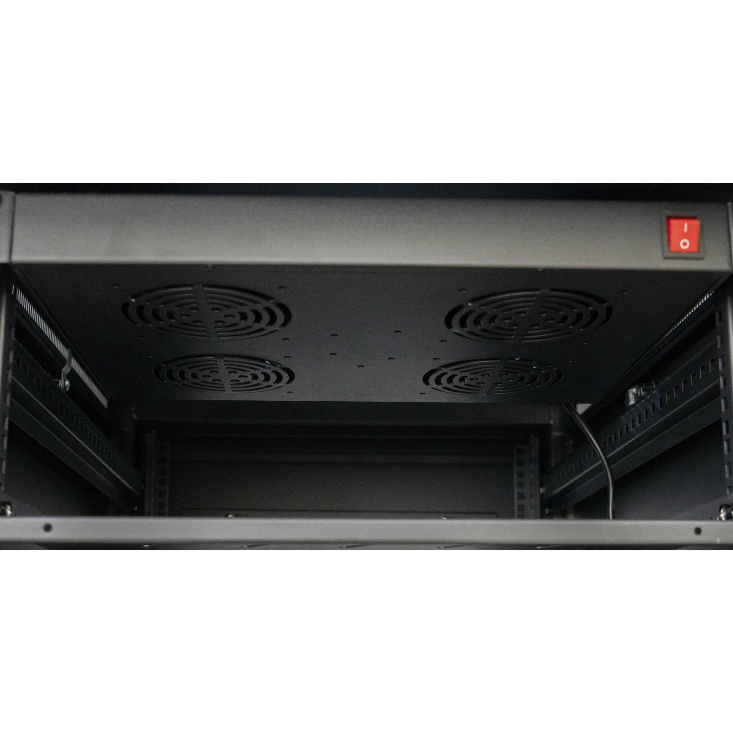 Atlantic 37U Server Rack Cabinet - 100cm Deep Enclosure -Grill - AT6037GR-BK - Rack - Cabinet - alnabaa.com - النبع