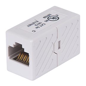 Atlantic Cat5e UTP RJ45-Coupler - AT-SB43 - Network Accessories - alnabaa.com - النبع